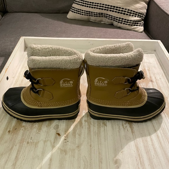 Sorel Yoot Pac winter boots boys size 12k - Picture 2 of 10